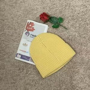 Yellow Knit Beanie | Brand New Without Tags | Cozy Winter Hat